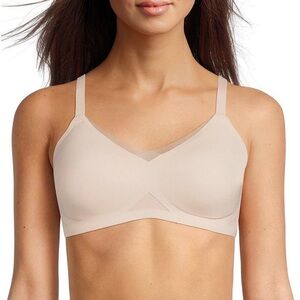 Honeylove Sand Wire Free Crossover Bra